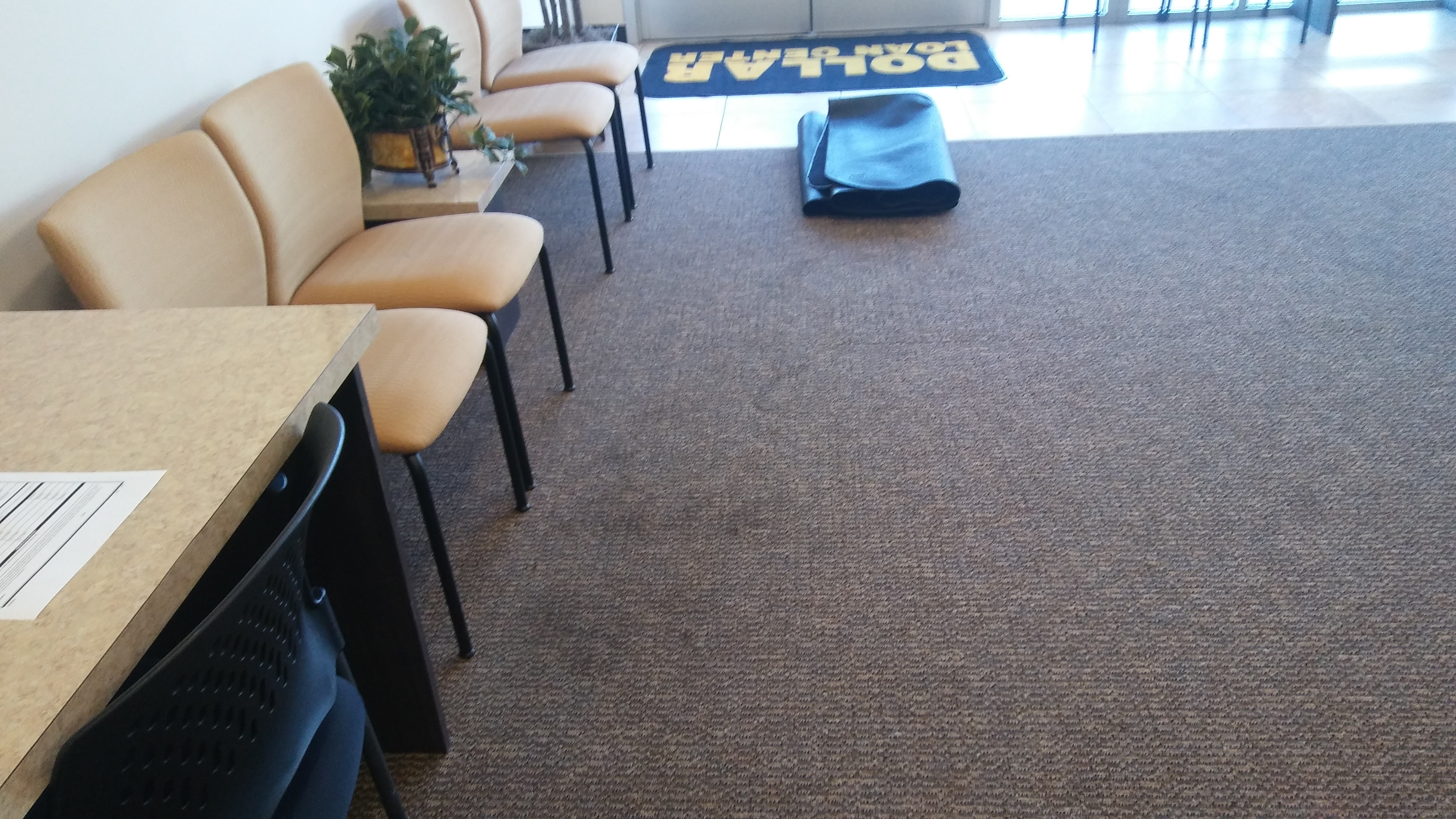 Dollar Loan carpet cleaning hot steam extraction