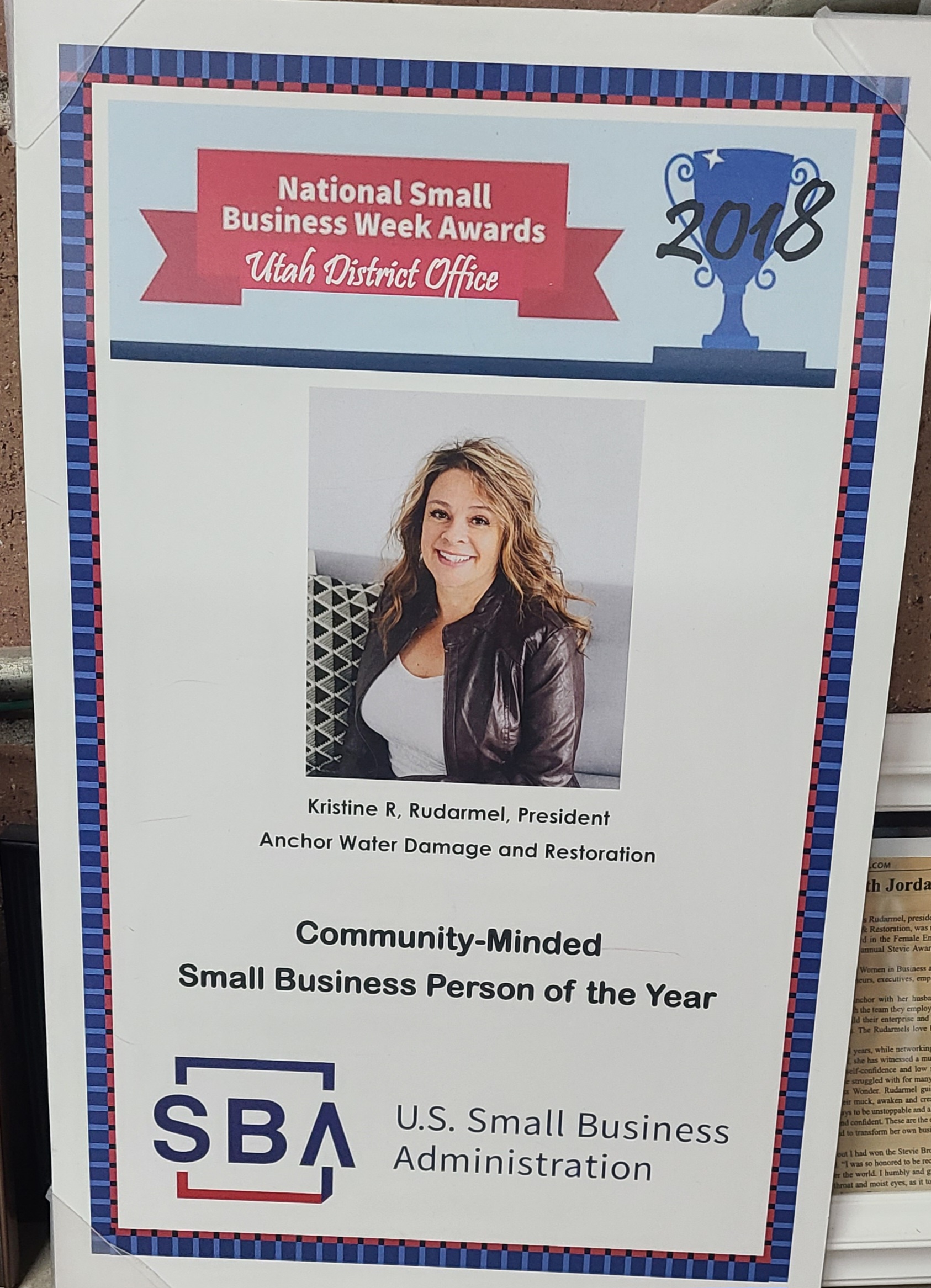 2018 SBA Community-minded Small Business