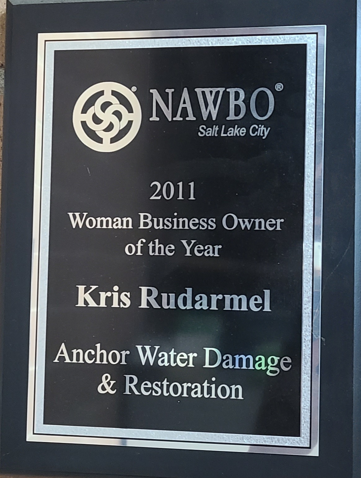 2011 Woman Business Owner of the Year Award