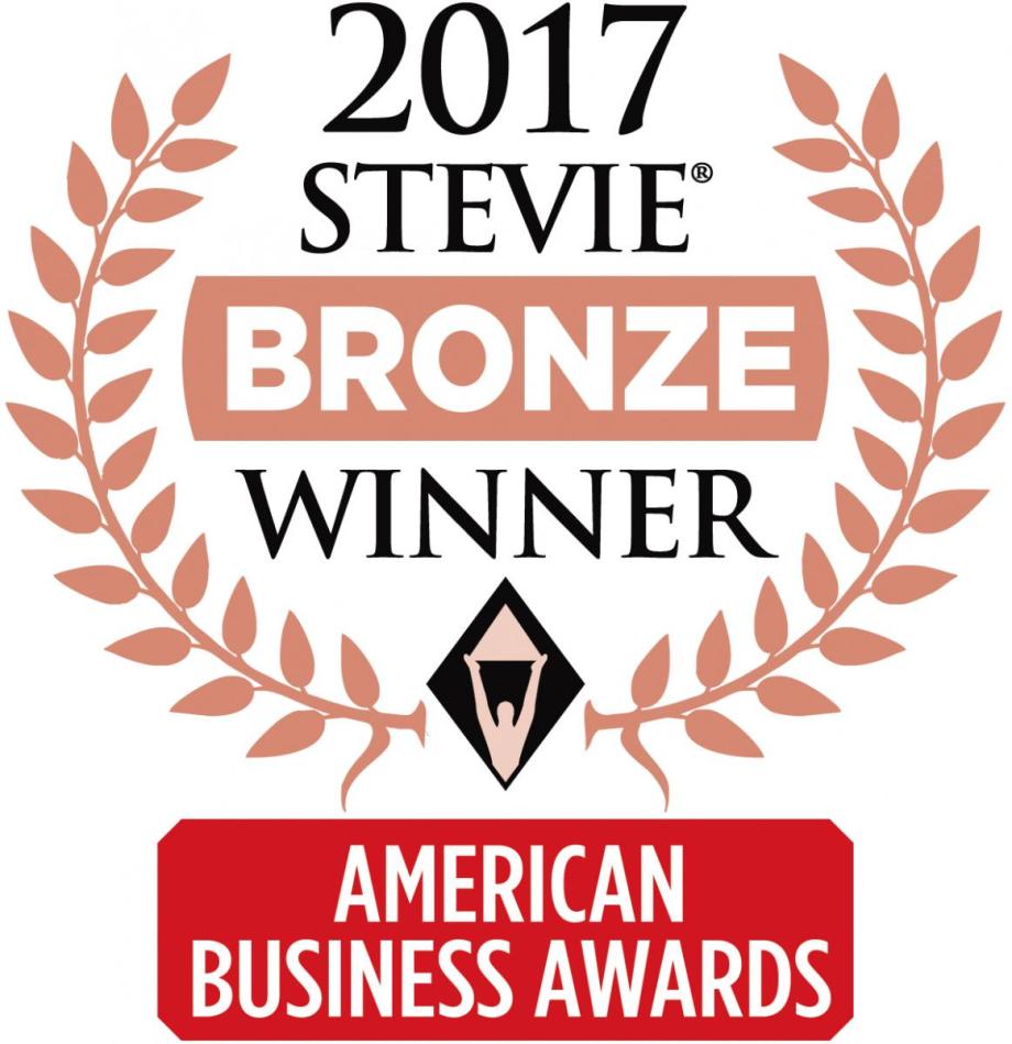 2017 Stevie Bronze Award logo